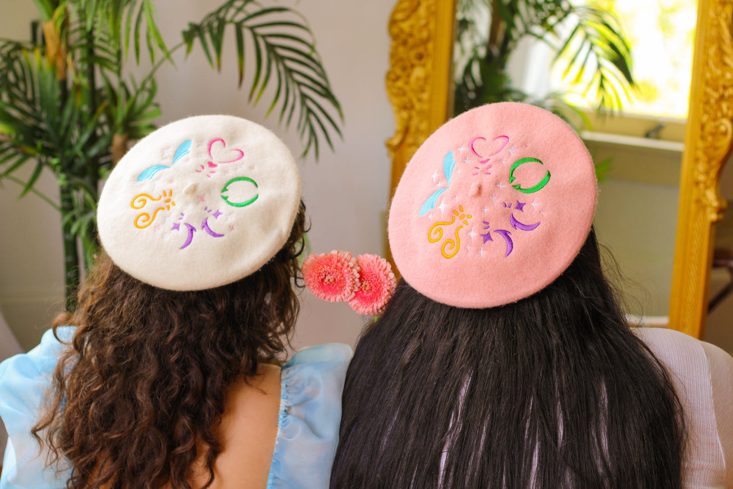 Mew Marks Embroidered Beret!