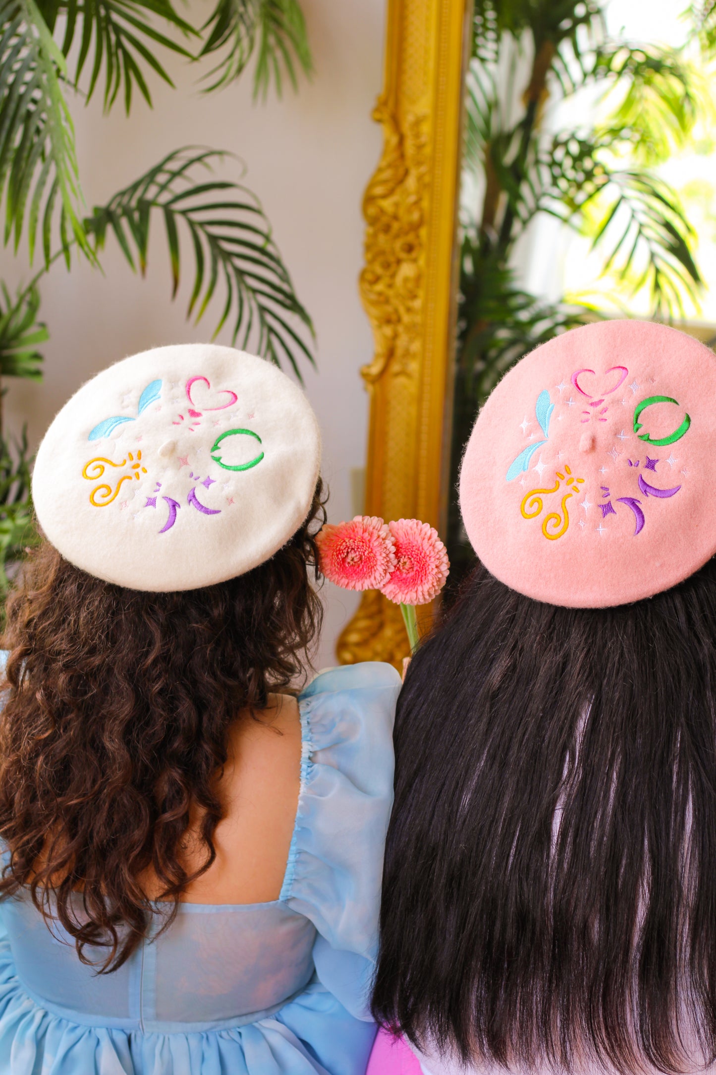 Mew Marks Embroidered Beret!