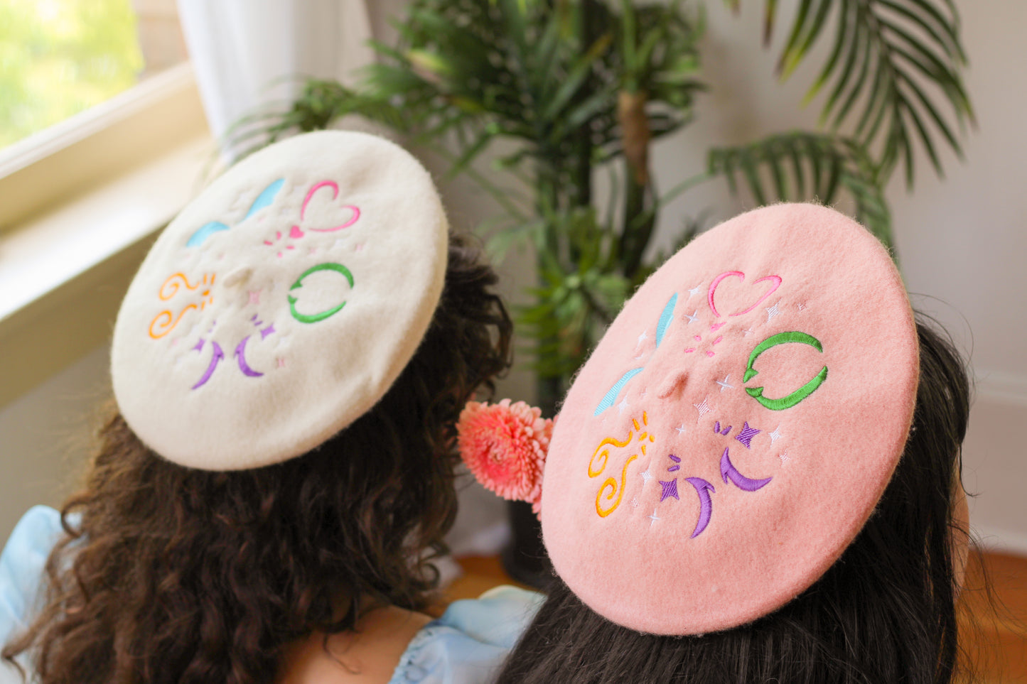 Mew Marks Embroidered Beret!