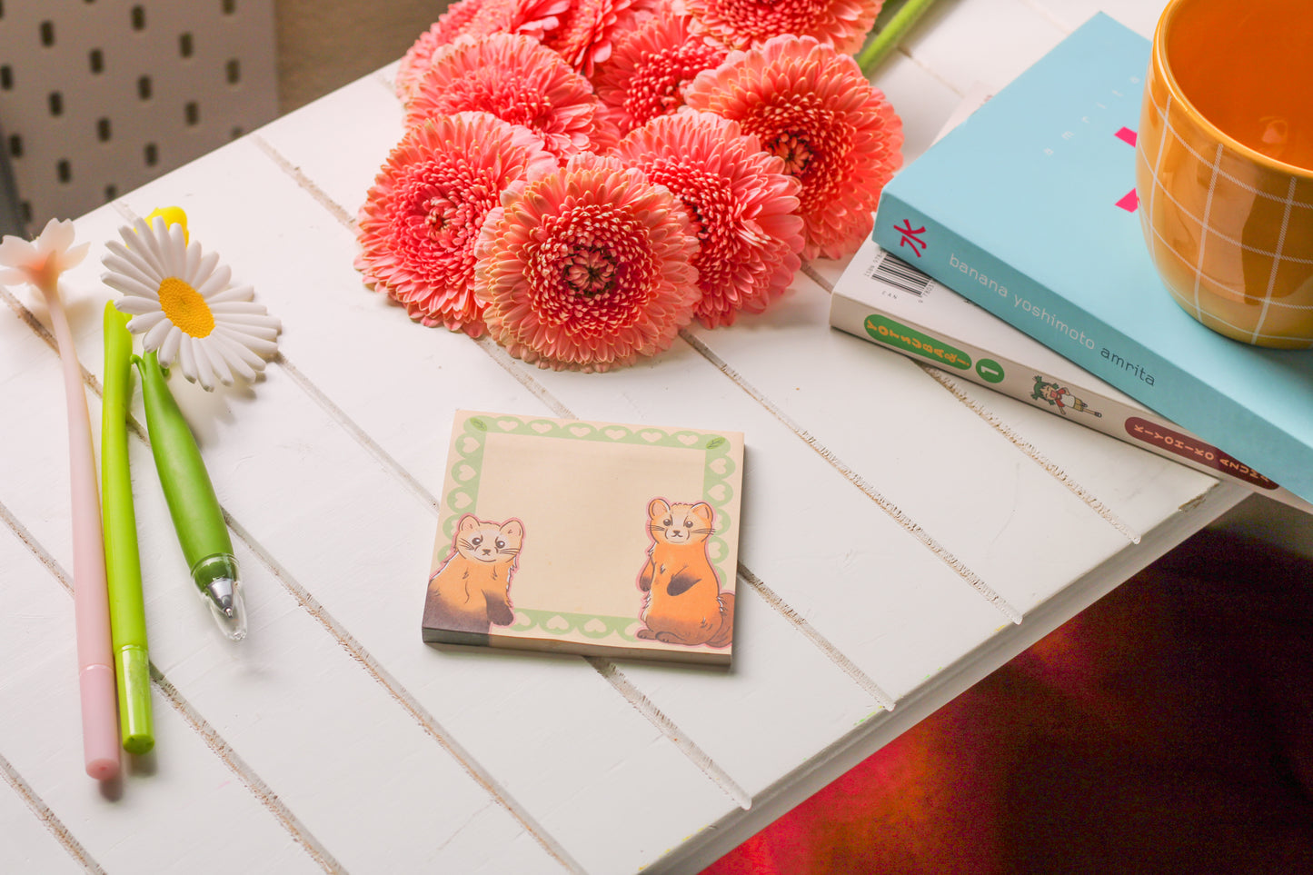 Japanese Marten Sticky Memo Pad!