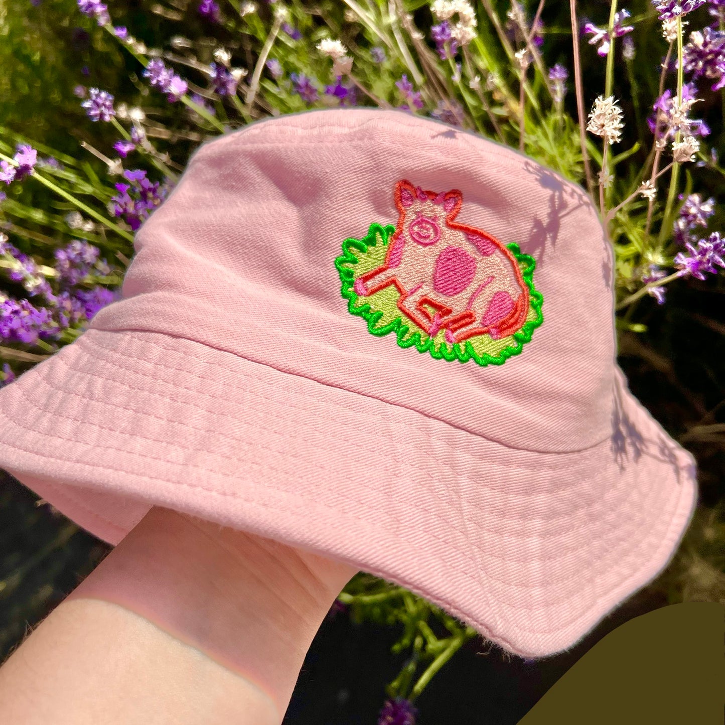 Strawberry Cow Bucket Hat!