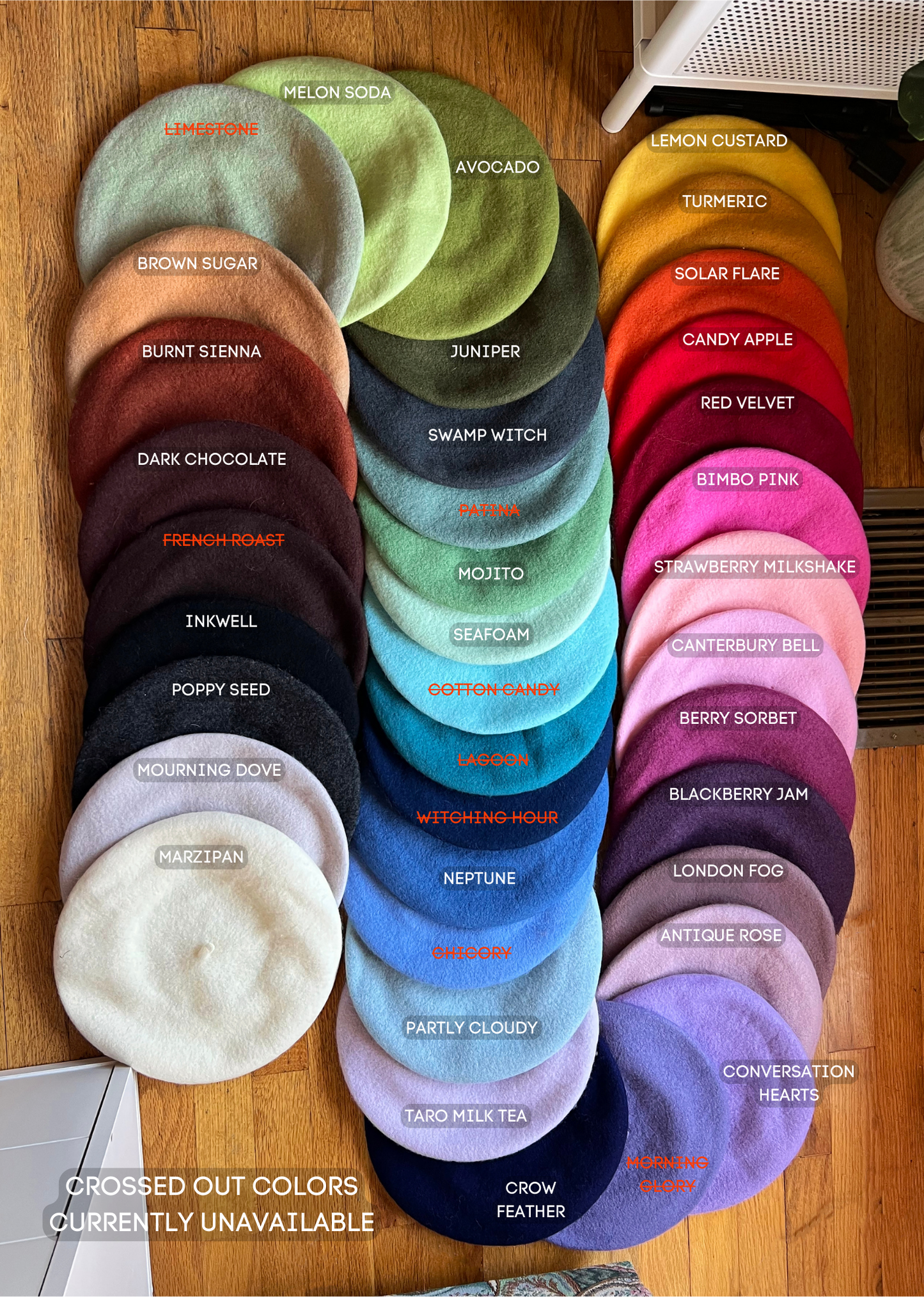 Soot Sprites Embroidered Beret!