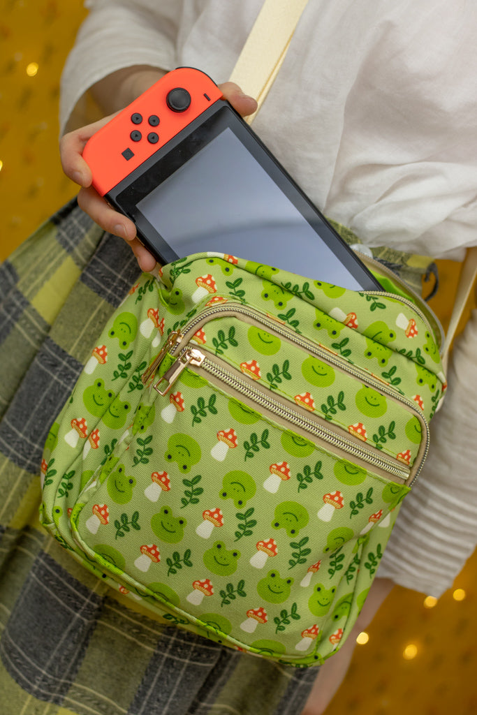 Frog & Mushroom Side Bag!