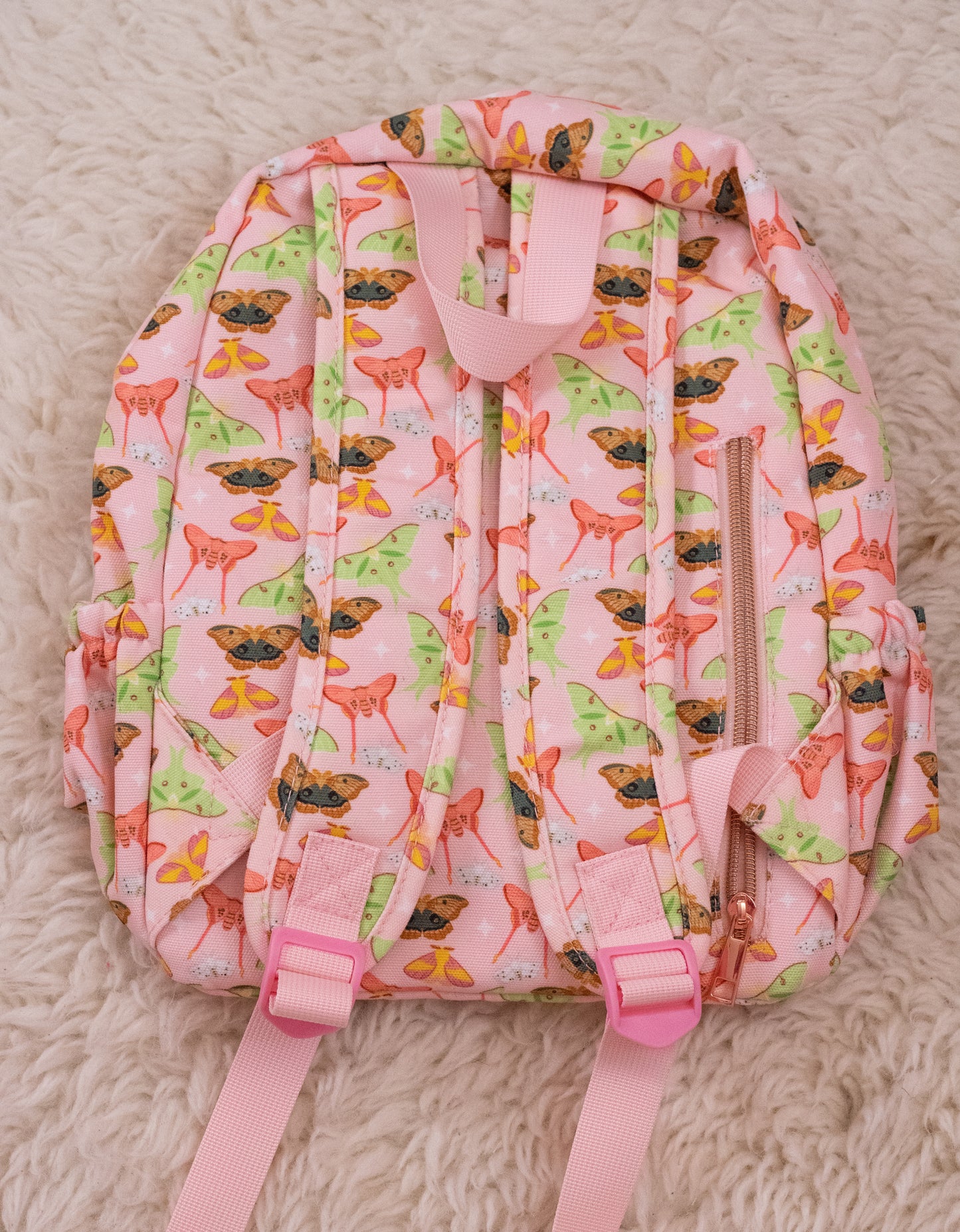 Pastel Moth Mini Backpack!