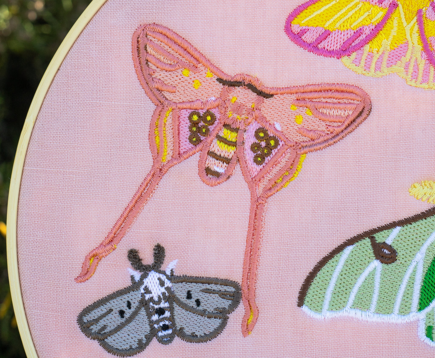 Pastel Moths Wall Hanging!
