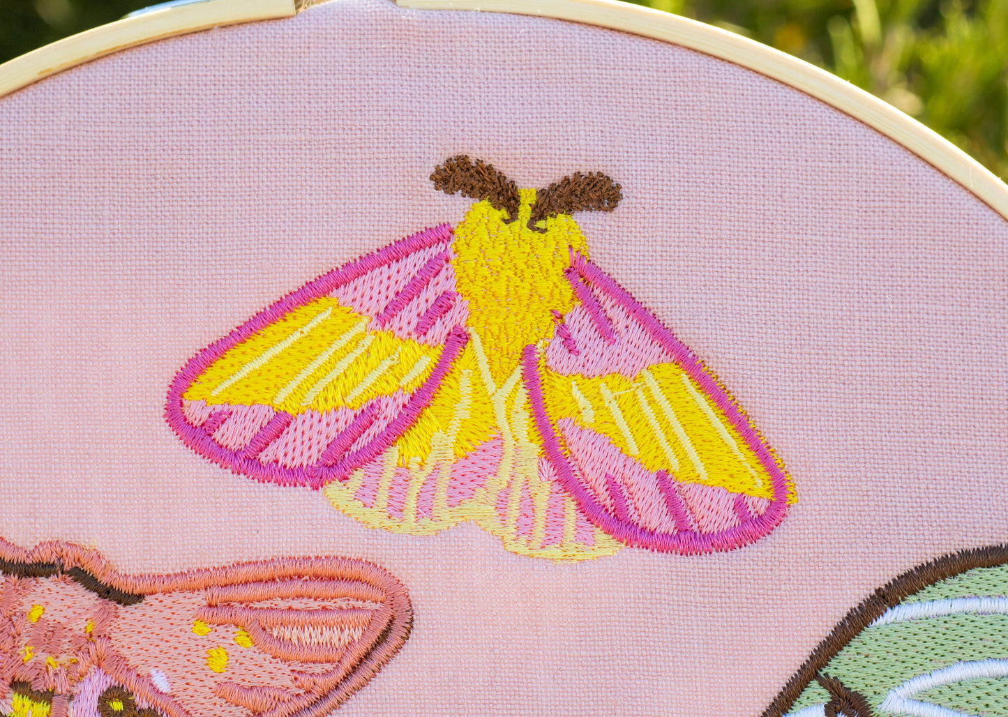 Pastel Moths Wall Hanging!