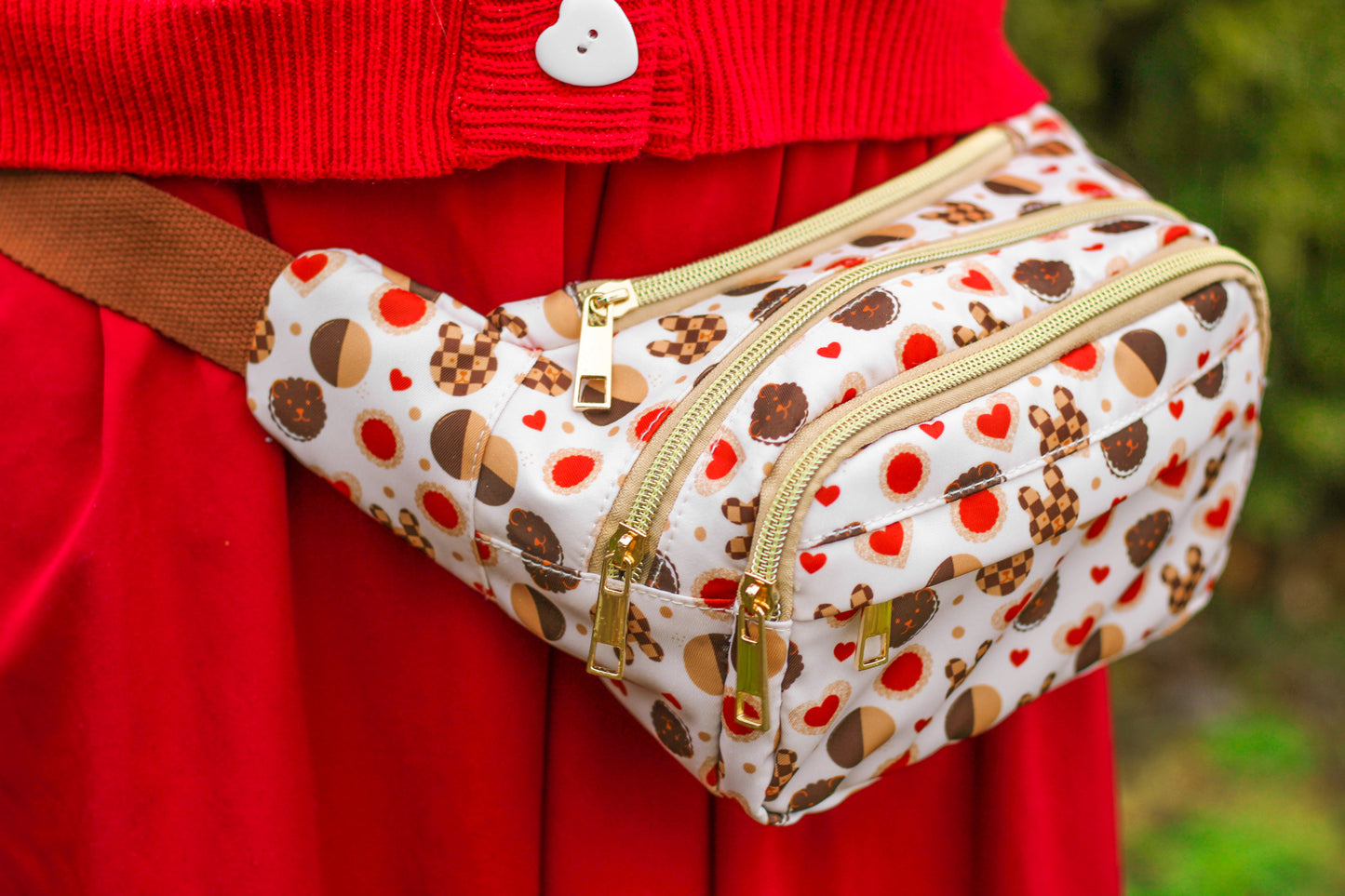 Bear and Bunny Dessert Café Fanny Pack!