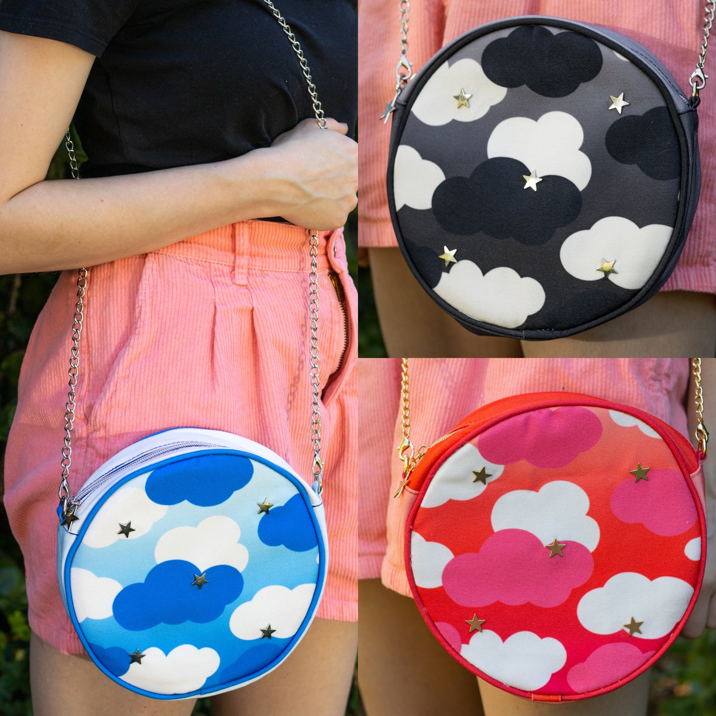 Sparkling Clouds Gradient Purse!