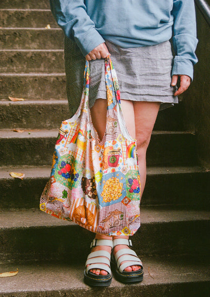 Clammy Heart Reusable Tote Bag!