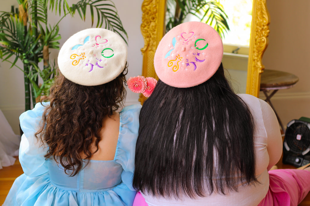 Mew Marks Embroidered Beret!