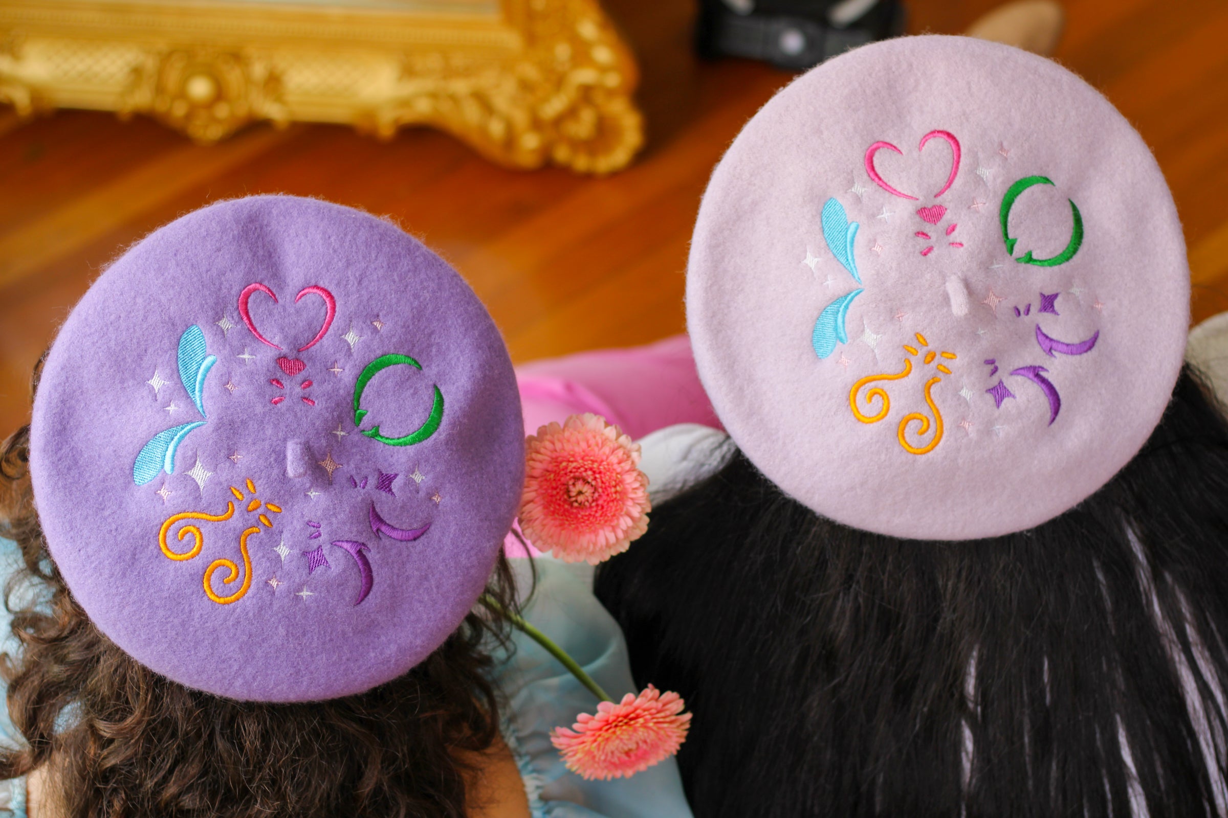 Mew Marks Embroidered Beret!