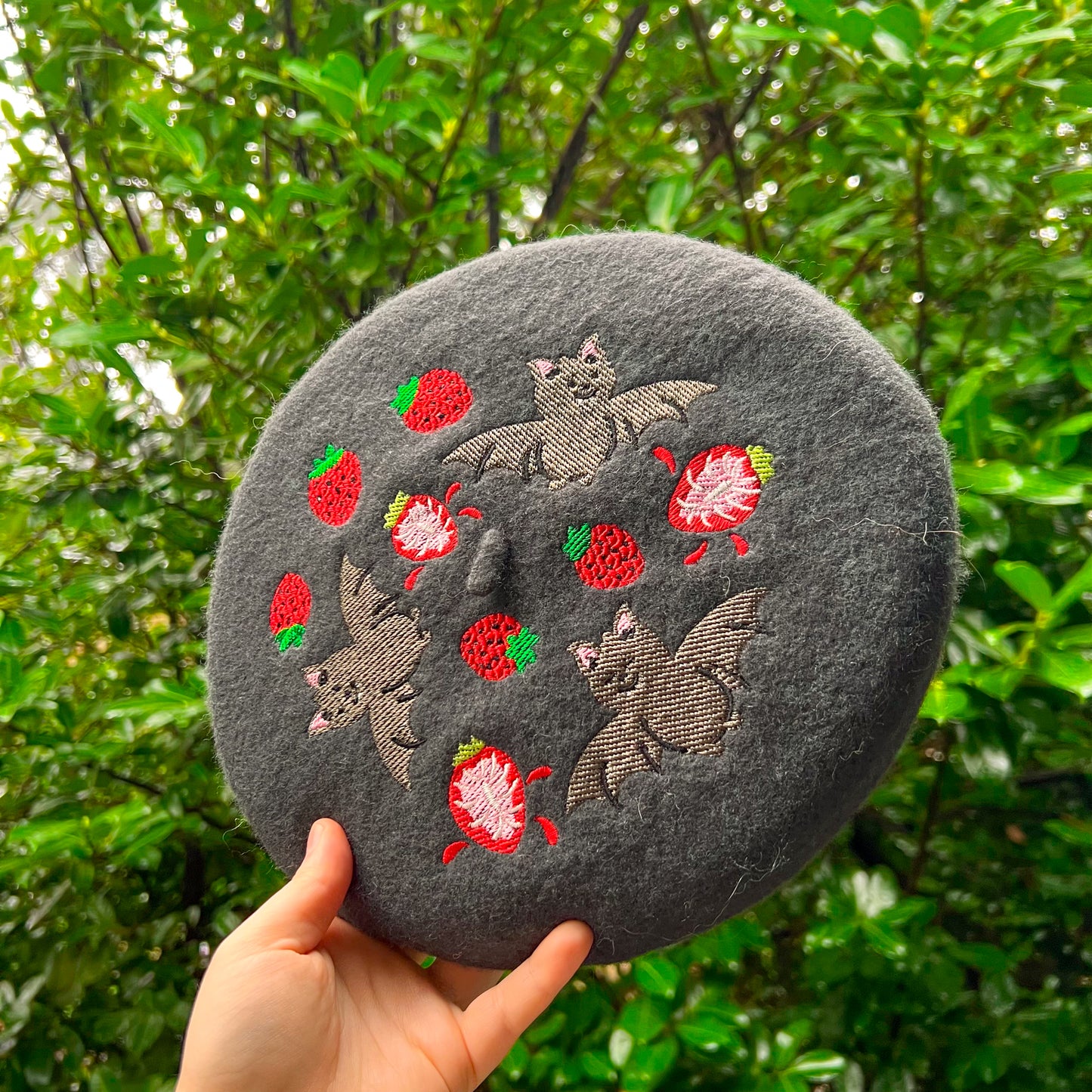 Embroidered Berets! (READY TO SHIP)