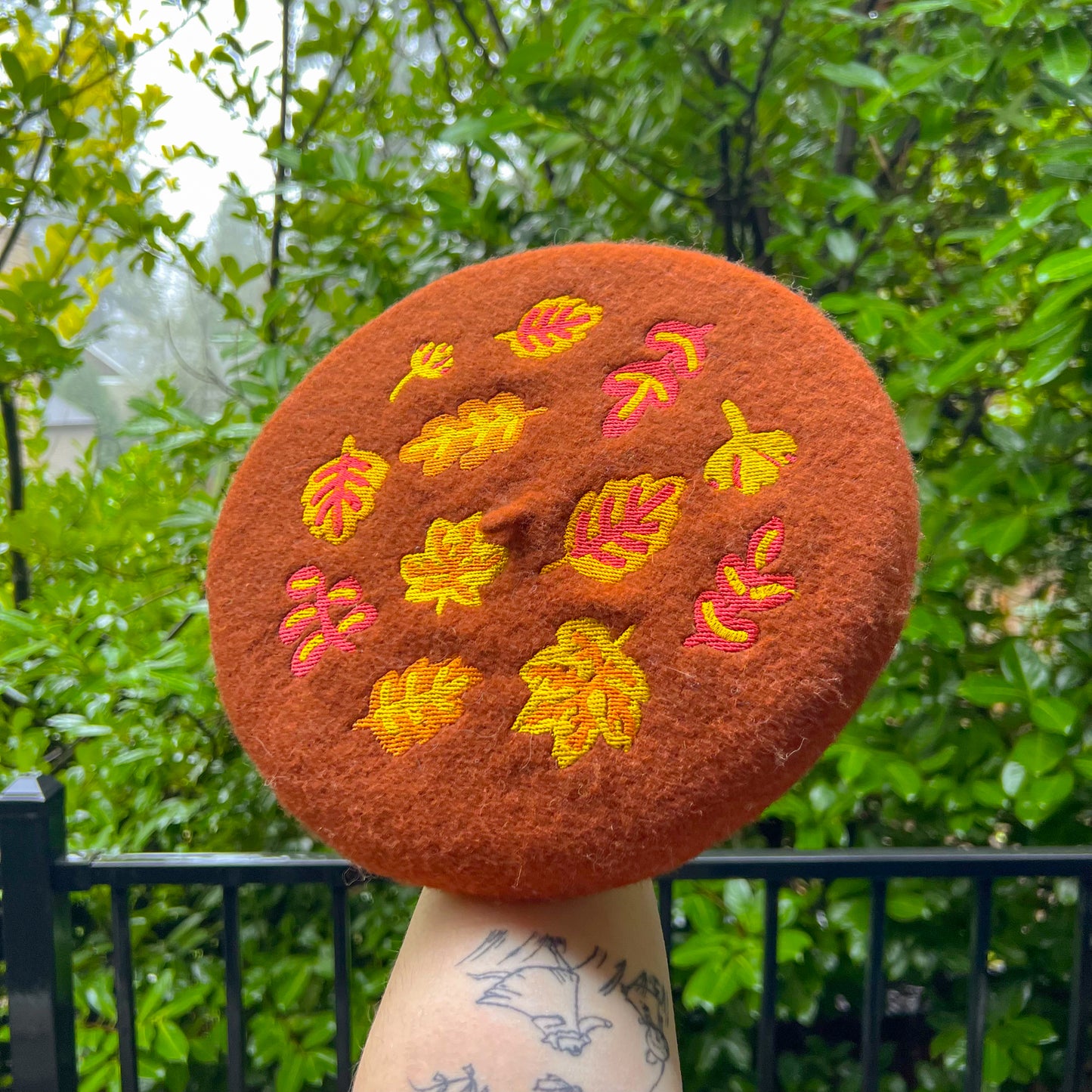 Embroidered Berets! (READY TO SHIP)