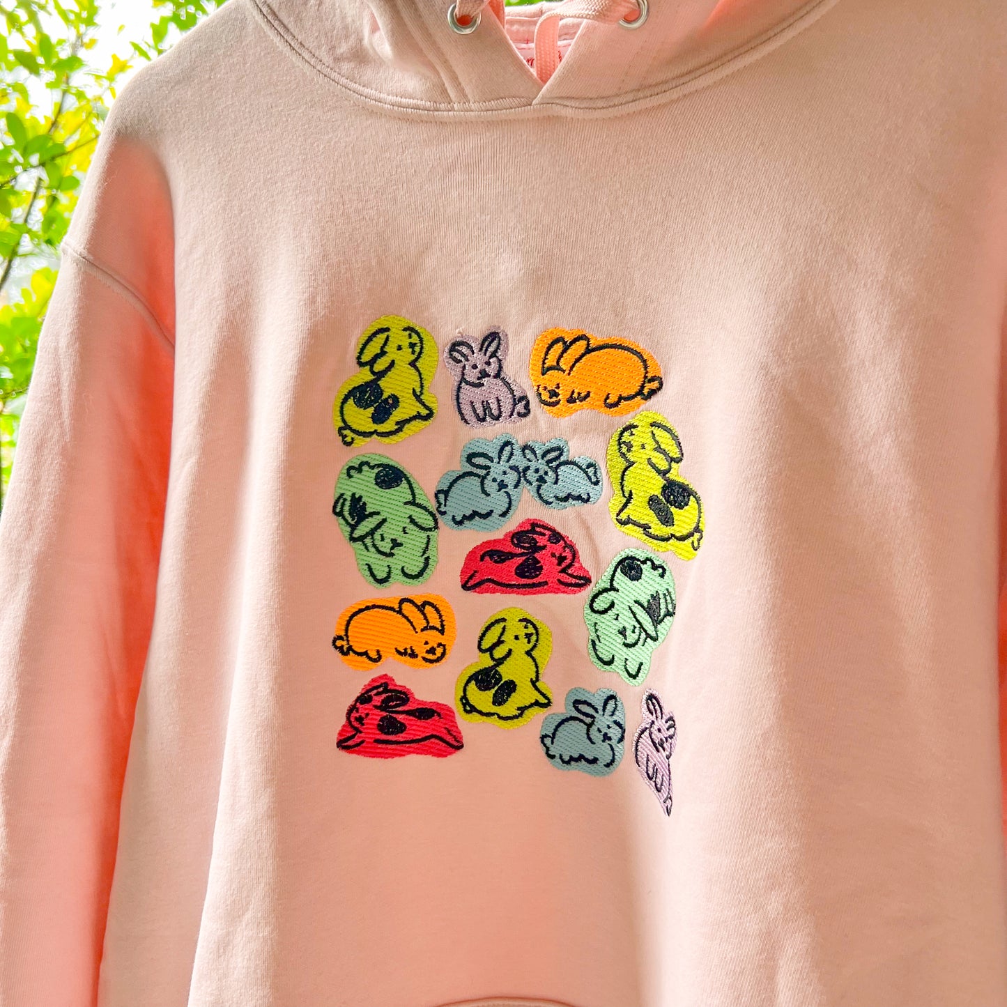 Blobby Buns Embroidered Hoodie!