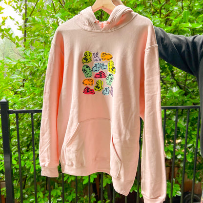 Blobby Buns Embroidered Hoodie!