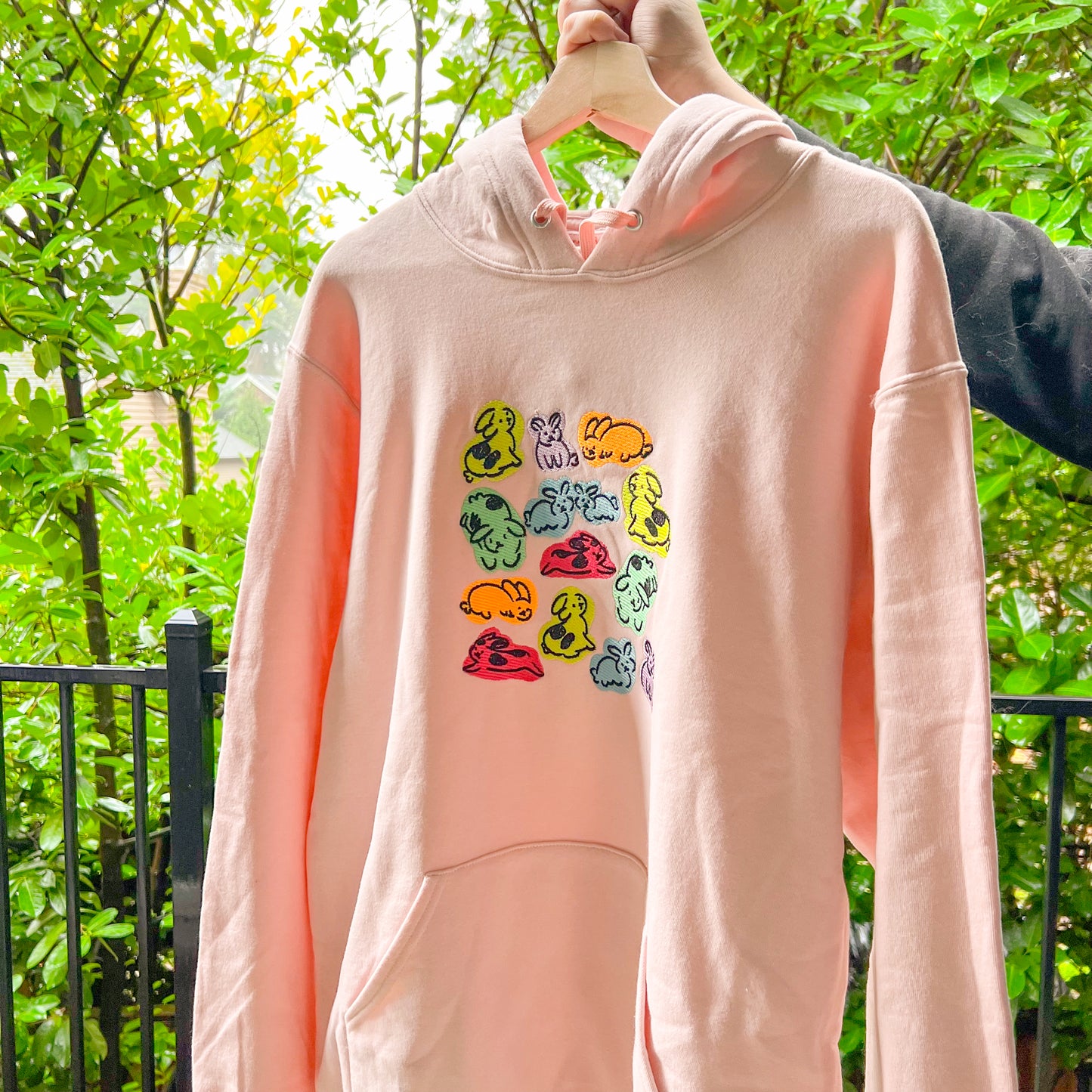 Blobby Buns Embroidered Hoodie!