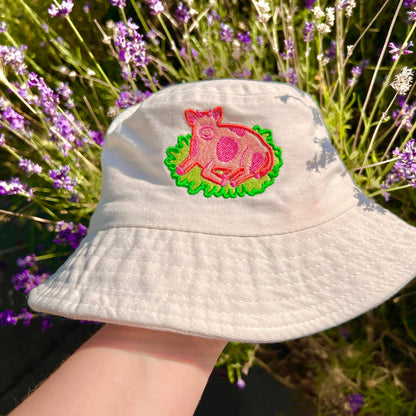 Strawberry Cow Bucket Hat!