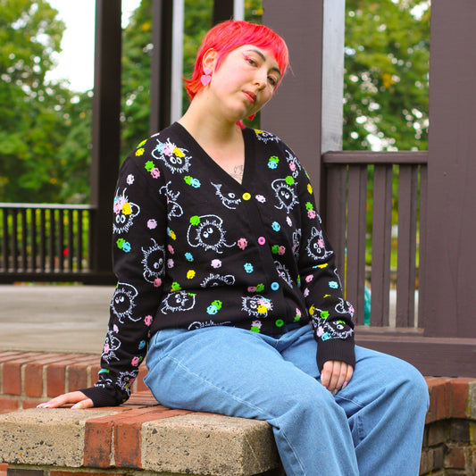 Soot Sprites Knitted Cardigan!