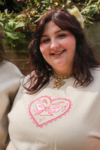 Satin Fairy Embroidered Sweatshirt!