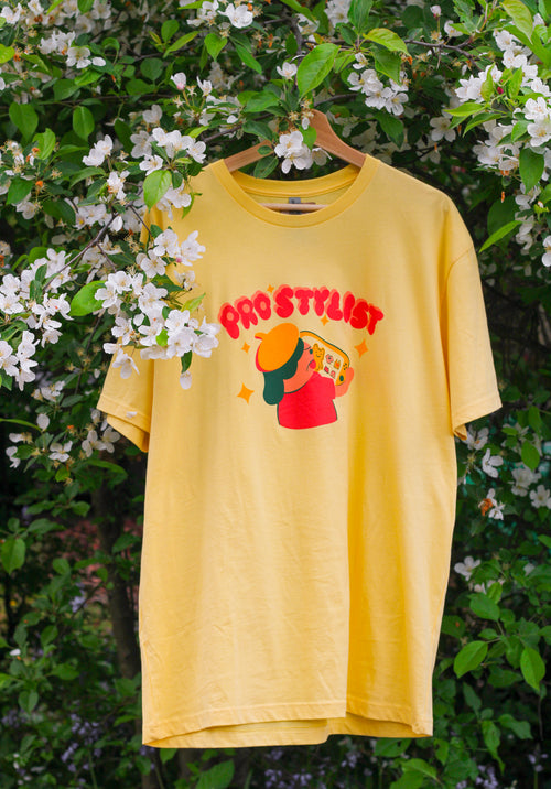 "Pro Stylist" Dress-Up Game Screen Printed T-Shirt!