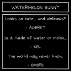 Watermelon Bunny Embroidered Patch!