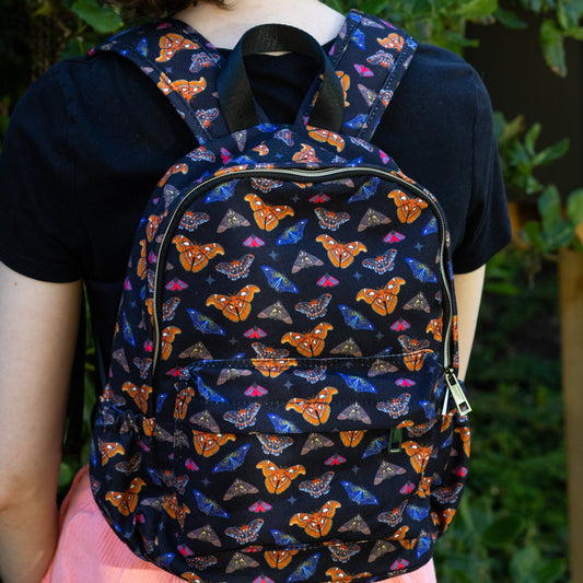 Goth Moth Mini Backpack!