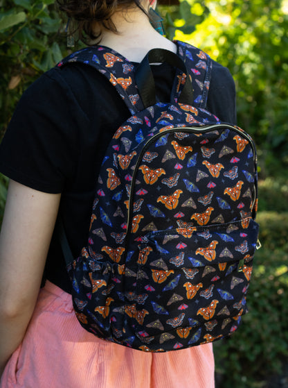 Goth Moth Mini Backpack!