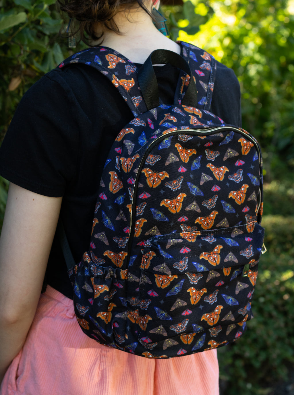 Goth Moth Mini Backpack!