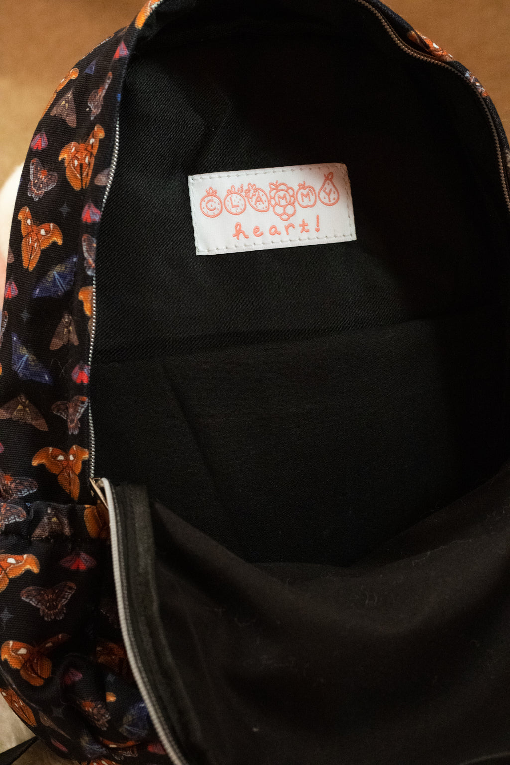 Goth Moth Mini Backpack!