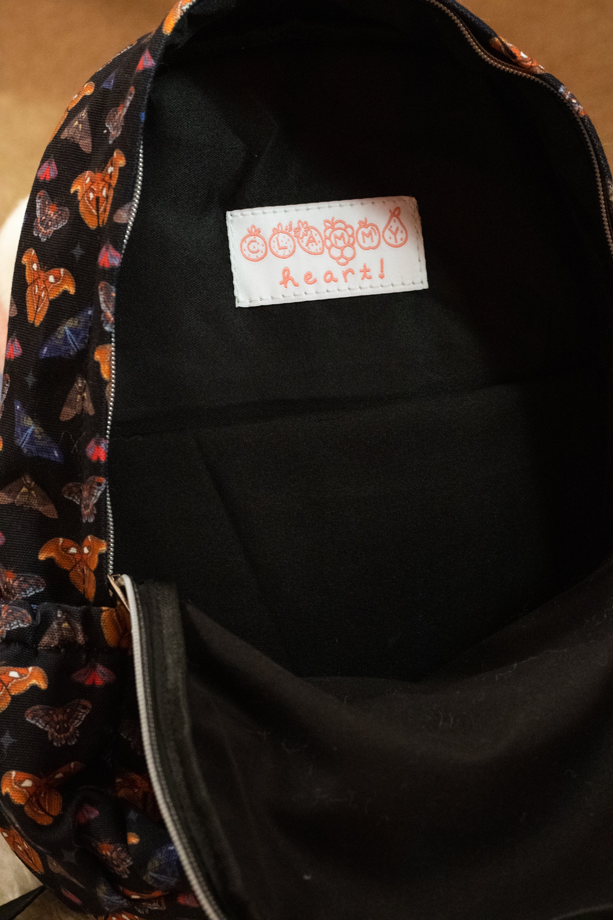 Goth Moth Mini Backpack!