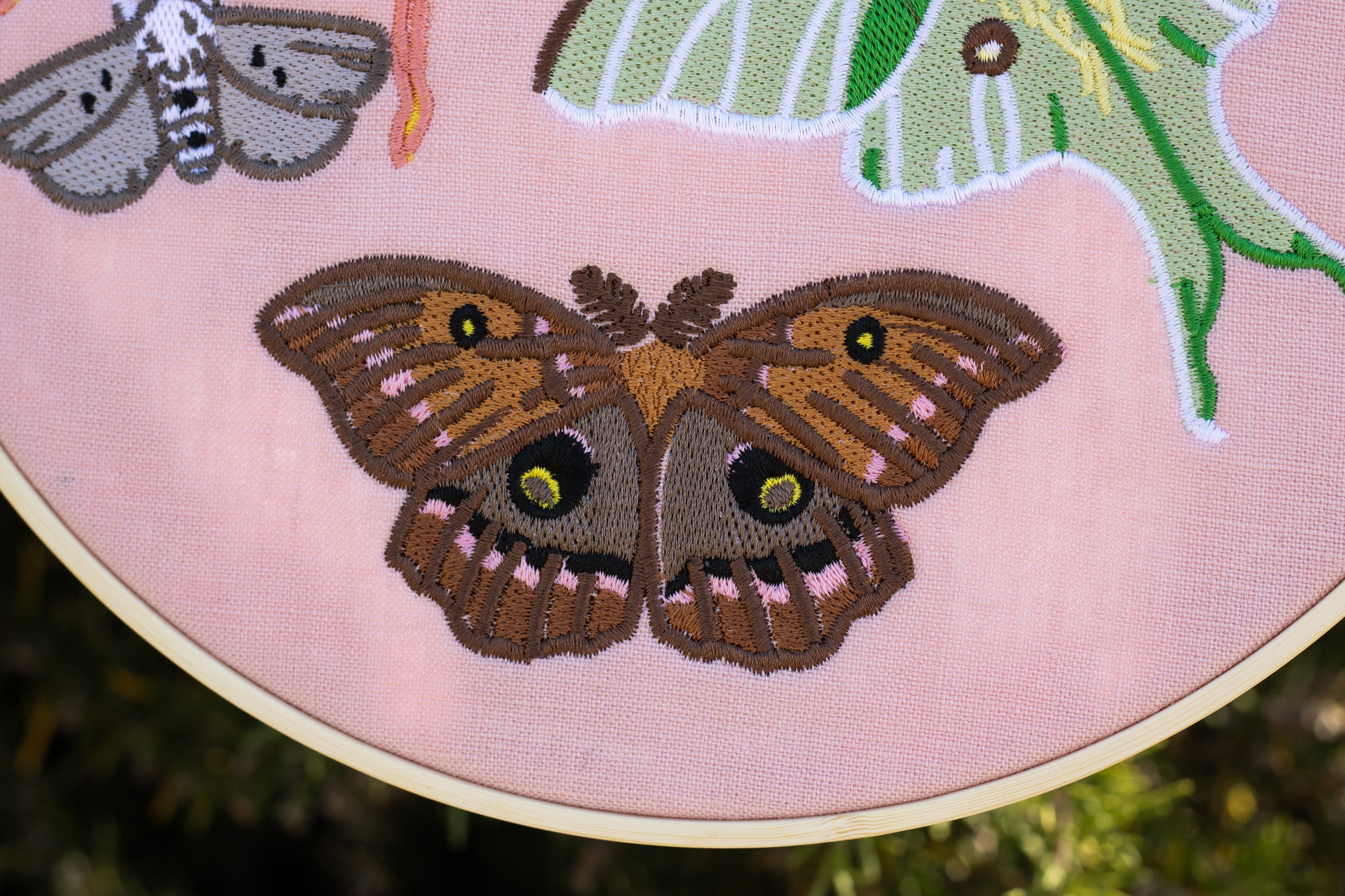 Pastel Moths Wall Hanging!