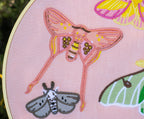 Pastel Moths Wall Hanging!