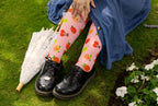 Cute and Colorful Printed Crew Socks!