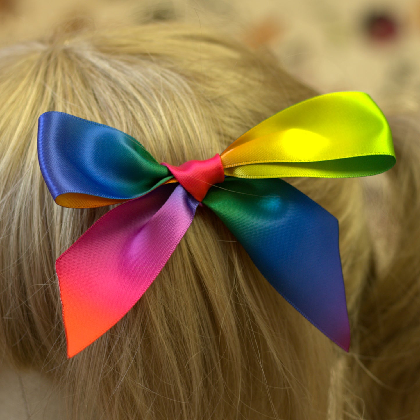 Pride Ribbon Hair Bow!