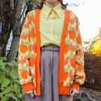 Gingham Fruits Knitted Cardigans!