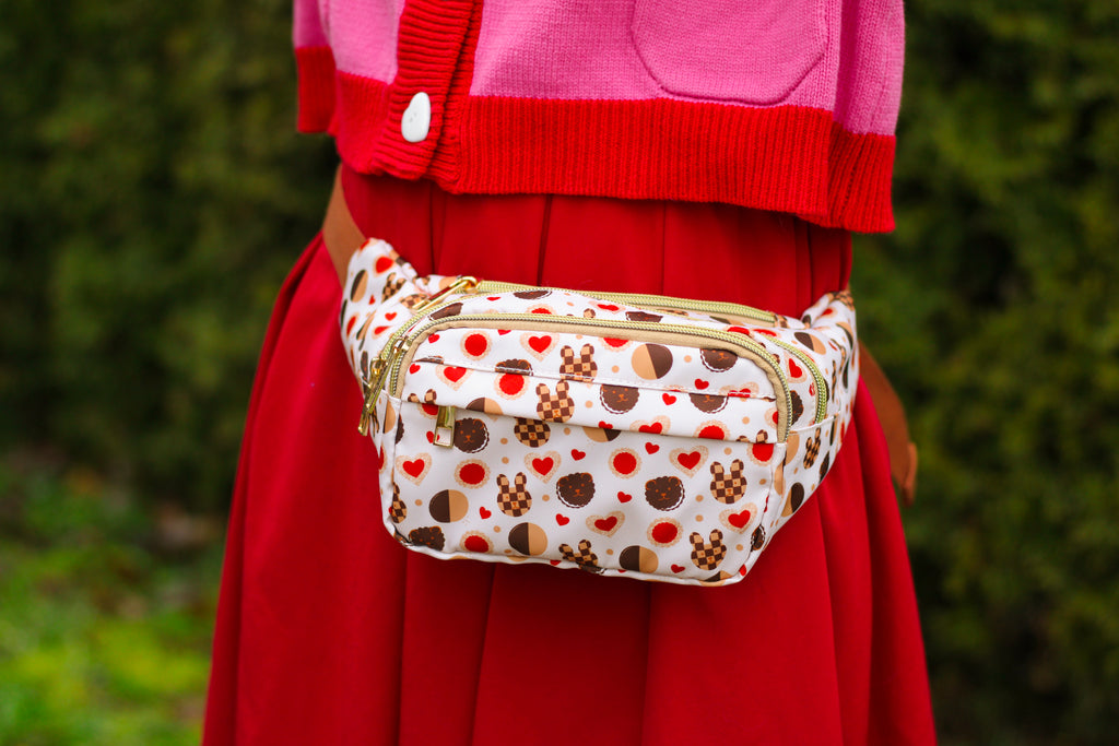 Bear and Bunny Dessert Café Fanny Pack!