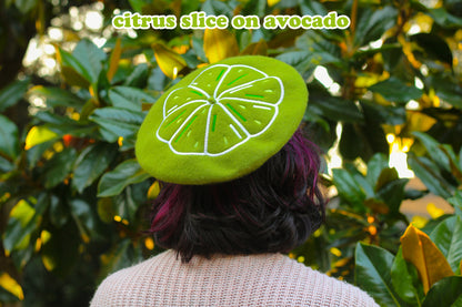 Clammy Heart Classics: Mix & Match Beret *MADE TO ORDER*
