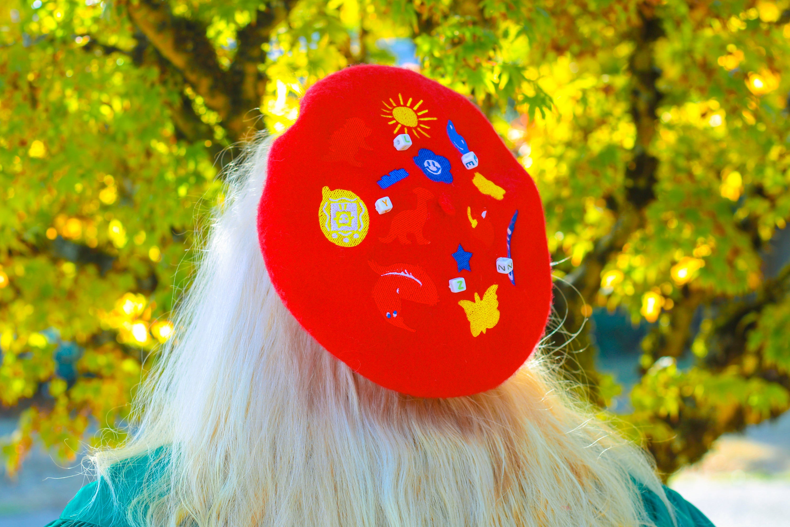 KIDCORE Customizable Embroidered Beret!